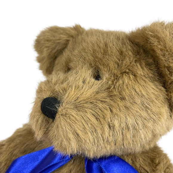 Vintage 1997 Talking Floppy Bear Deadstock Build-a-Bear Blue Bow Tags Intact 18” - Picture 6 of 13